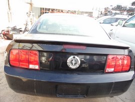2007 FORD MUSTANG BLACK CPE 4.0L AT F17013
